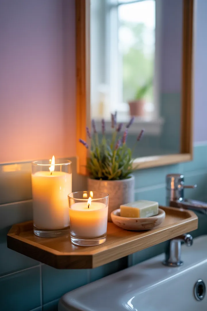 Ein stilvoll eingerichteter Raum mit cleveren Lösungen zur Optimierung der Platznutzung, hellen Farben und modernen Möbeln, die eine einladende Atmosphäre schaffen. Ideal für Inspiration zur Neugestaltung.