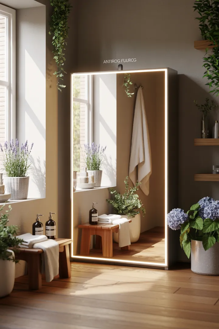 Kreative Gestaltung eines kompakten Raums mit hellen Farben, cleveren Möbeln und funktionalen Lösungen für eine angenehme Atmosphäre.