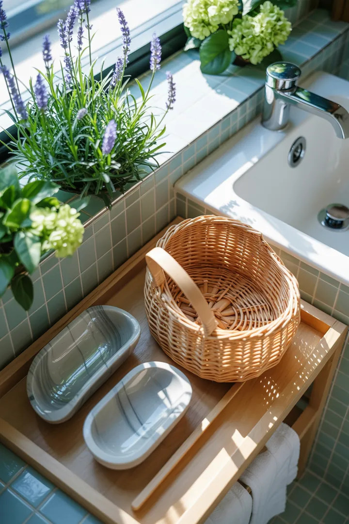 Eine stilvolle Umgestaltung eines kompakten Raumes mit eleganten Möbeln, hellen Farben und cleveren Lösungen für mehr Platz und Funktionalität.