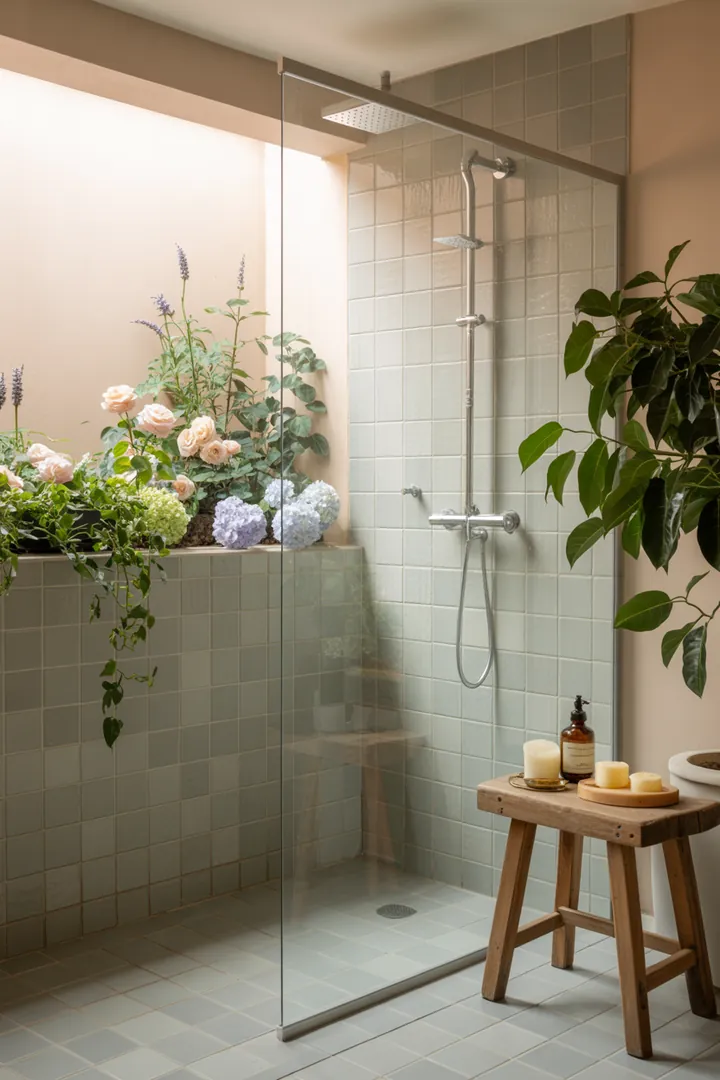 Ein stilvolles, neu gestaltetes Badezimmer mit cleveren Möbeln und hellen Farben, das den Raum optisch vergrößert und moderne Ideen für kleine Räume präsentiert.