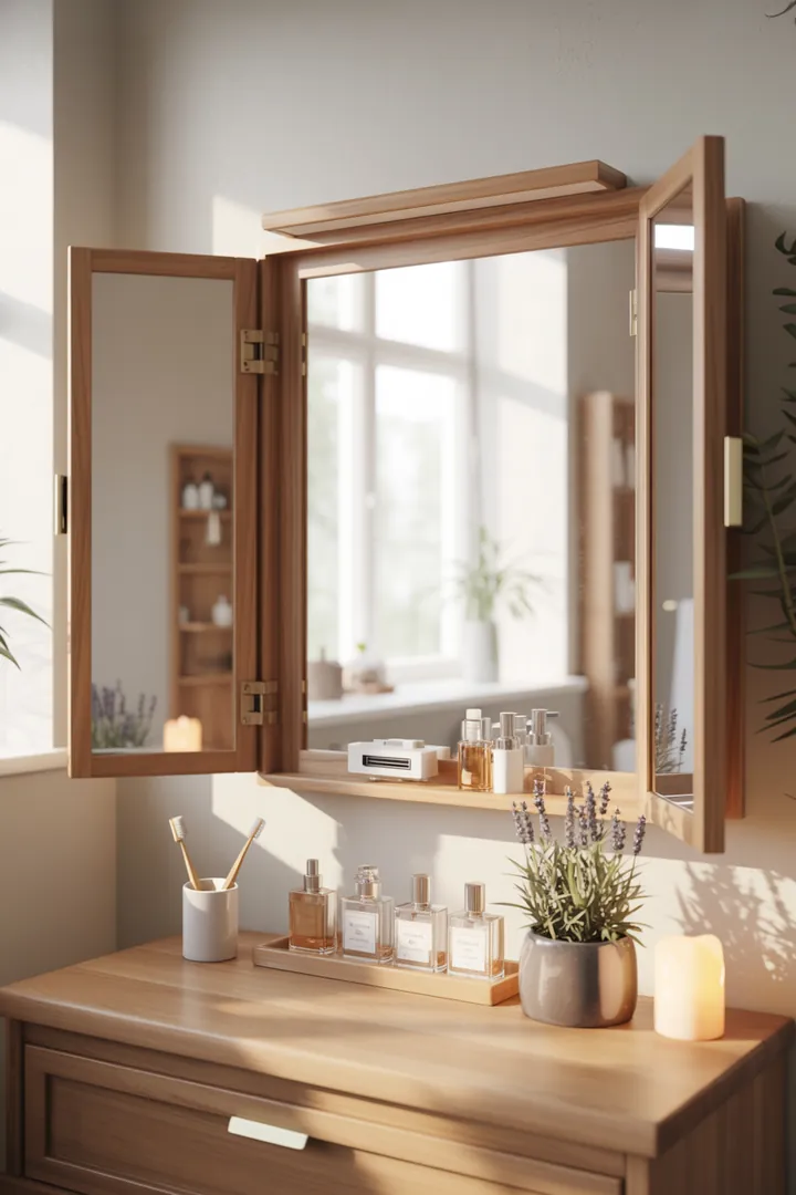 Kreative Gestaltungsideen für eine platzsparende und einladende Nasszelle, die den Raum optisch erweitert und harmonisch wirkt.