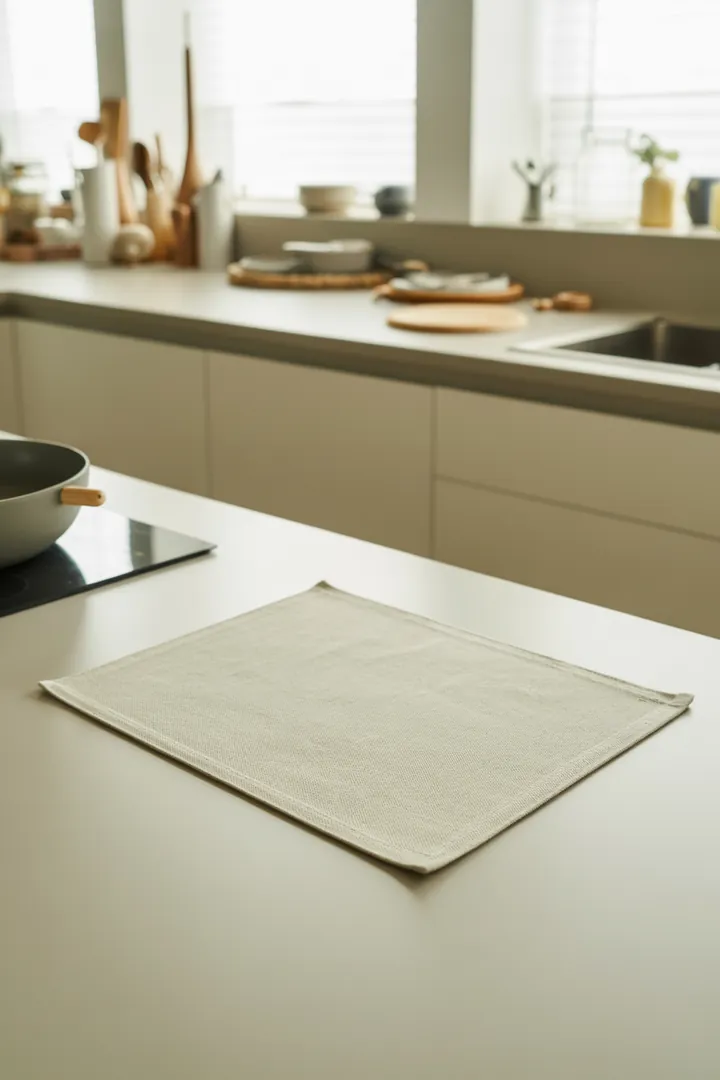 Platzsets als schneller Tischschutz im Alltag, leicht zu reinigen und flexibel einsetzbar, ohne eine komplette Tischdecke nutzen zu müssen.